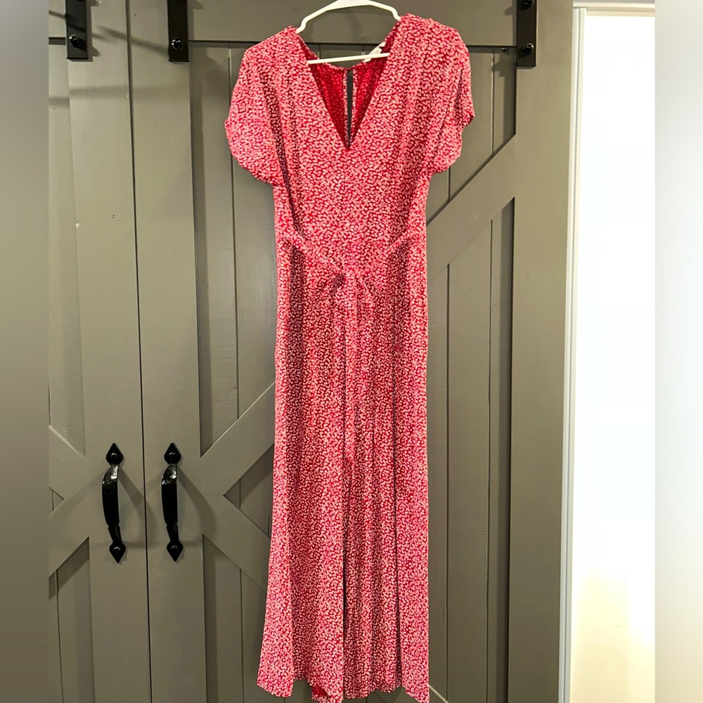 American Eagle Floral Jumpsuit